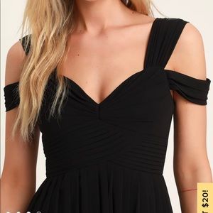 Lulus Black Bridesmaids Dress